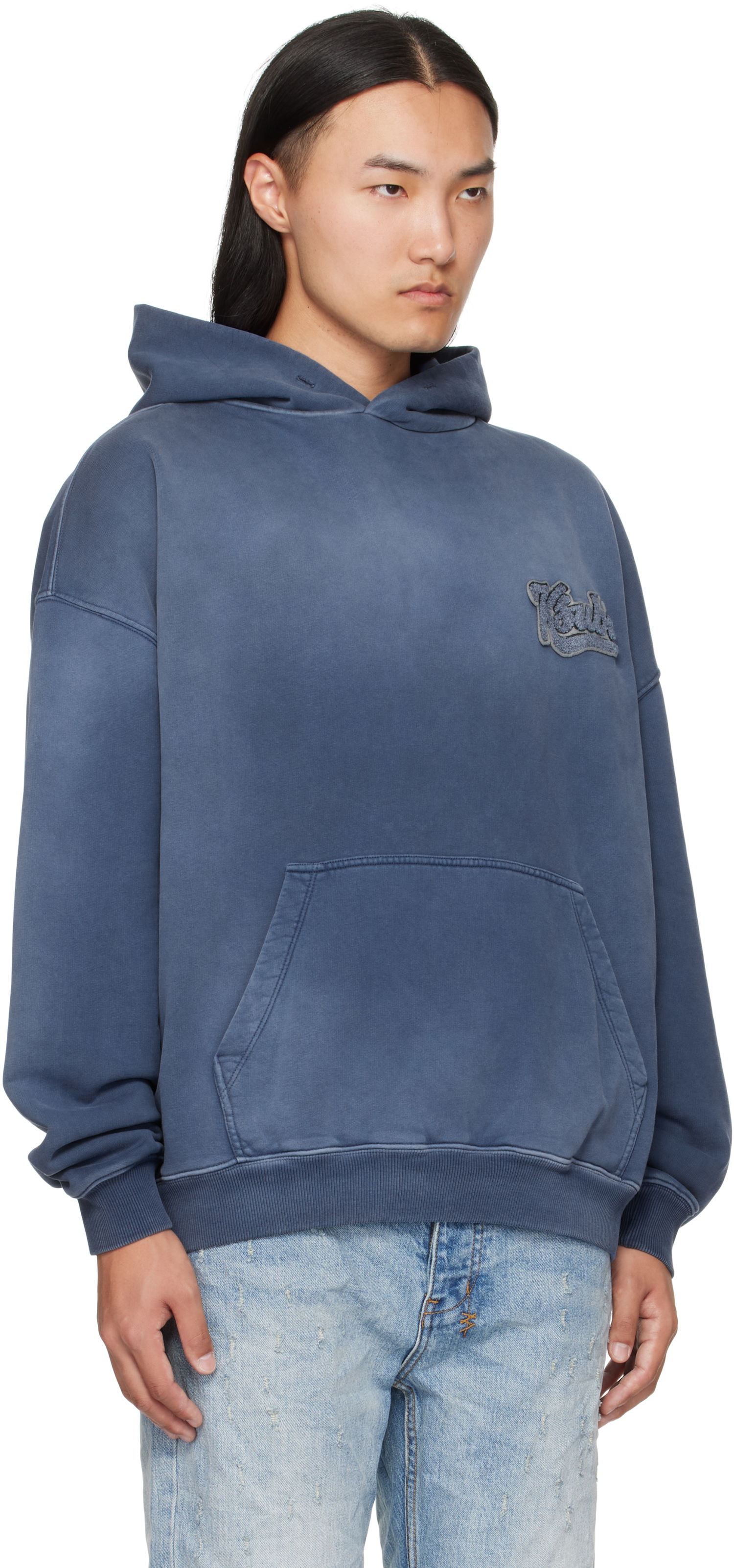 Суитчър Ksubi Ksubi Ace Ekcess Hoodie Синьо | MFA25FL001, 1
