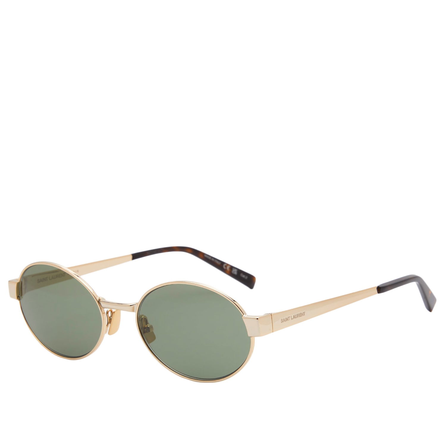 Слънчеви очила Saint Laurent Saint Laurent SL 692 Oval Sunglasses Металик | SL-692-003, 0