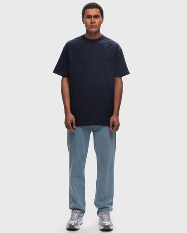 Тениска BSTN Basic Crewneck Short Sleeve T-Shirt Тъмно синьо | BEASTIN-PLAIN19-UND-15, 2