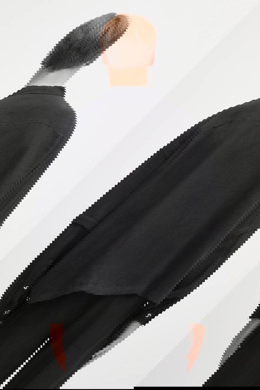 Риза UNDERCOVER Undercover Relaxed Fit Linen Shirt Черно | UC1E4408.1, 1