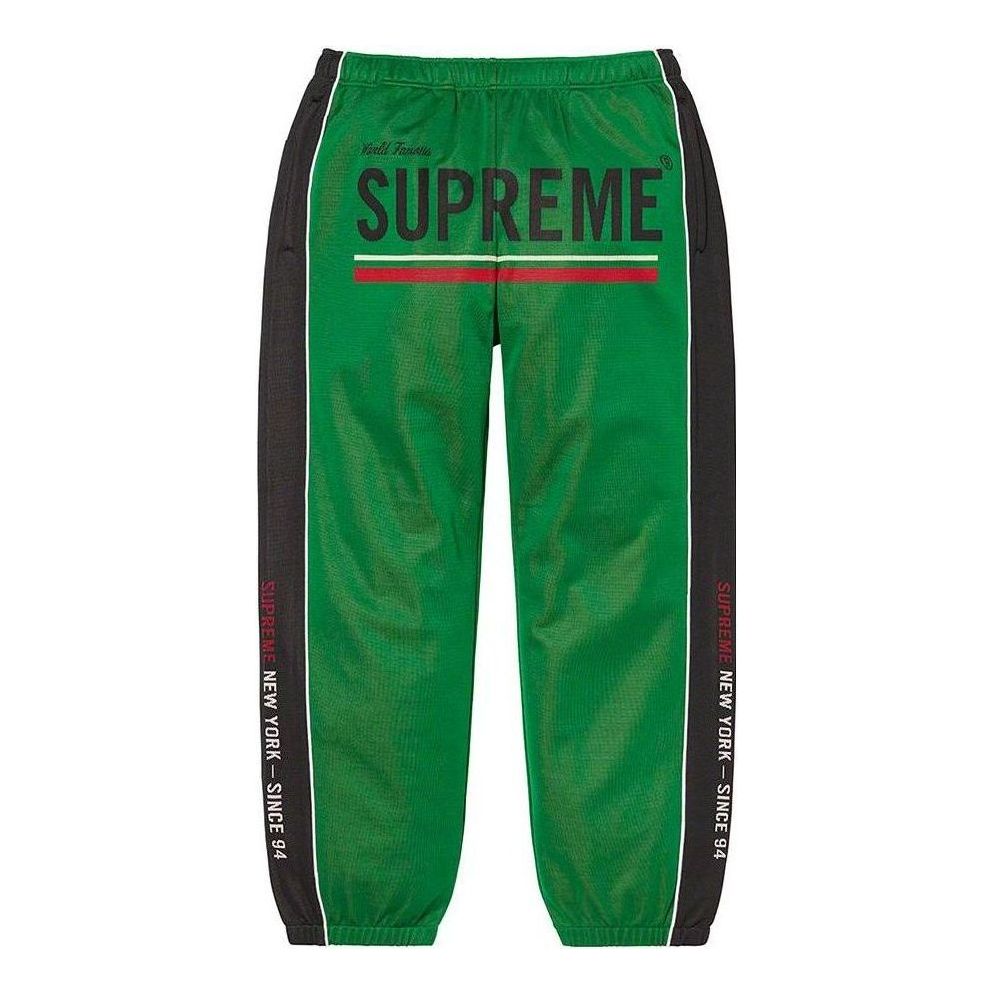 Спортни панталони Supreme Jacquard Track Pants Зелено | SUP-FW22-767, 0