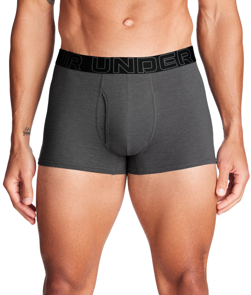 Боксерки Under Armour Performance Cotton 3" 3P Сиво | 1383891-025