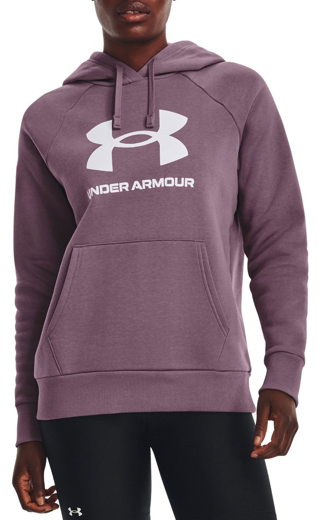 Суитчър Under Armour Rival Fleece Big Logo Hoodie Лилаво | 1379501-500, 0