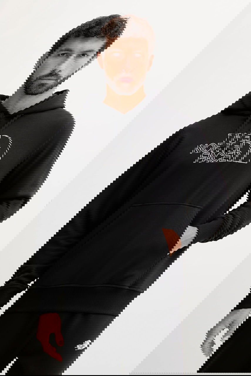 Суитчър The North Face Drew Peak Light Hoodie with Logo Черно | NF0A8C1BWOO1, 0