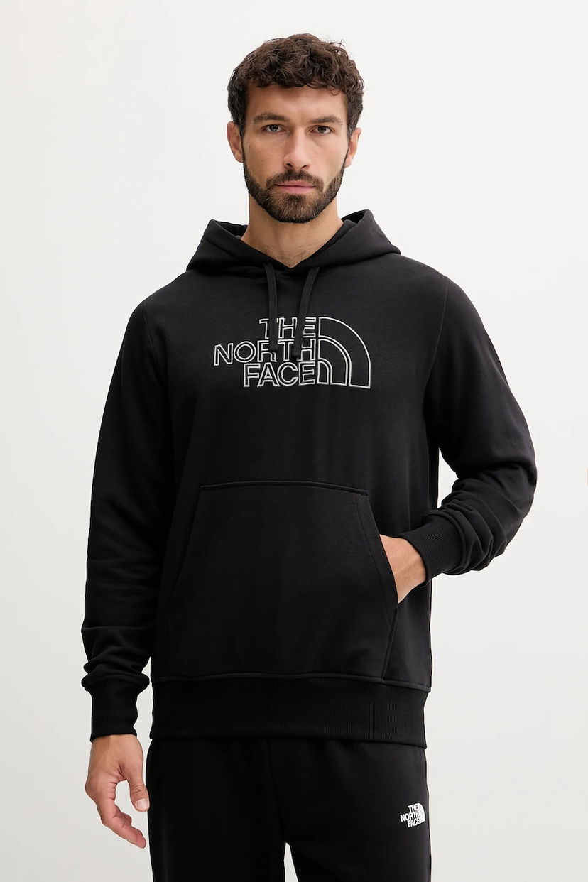 Суитчър The North Face Drew Peak Light Hoodie with Logo Черно | NF0A8C1BWOO1