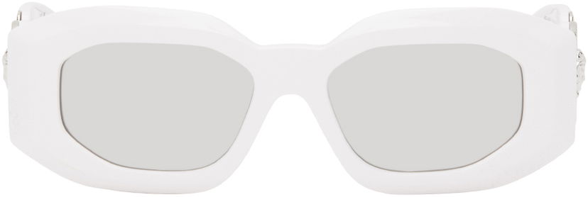 Слънчеви очила Versace White Maxi Medusa Biggie Sunglasses Бяло | 0VE4425U 8056262010648