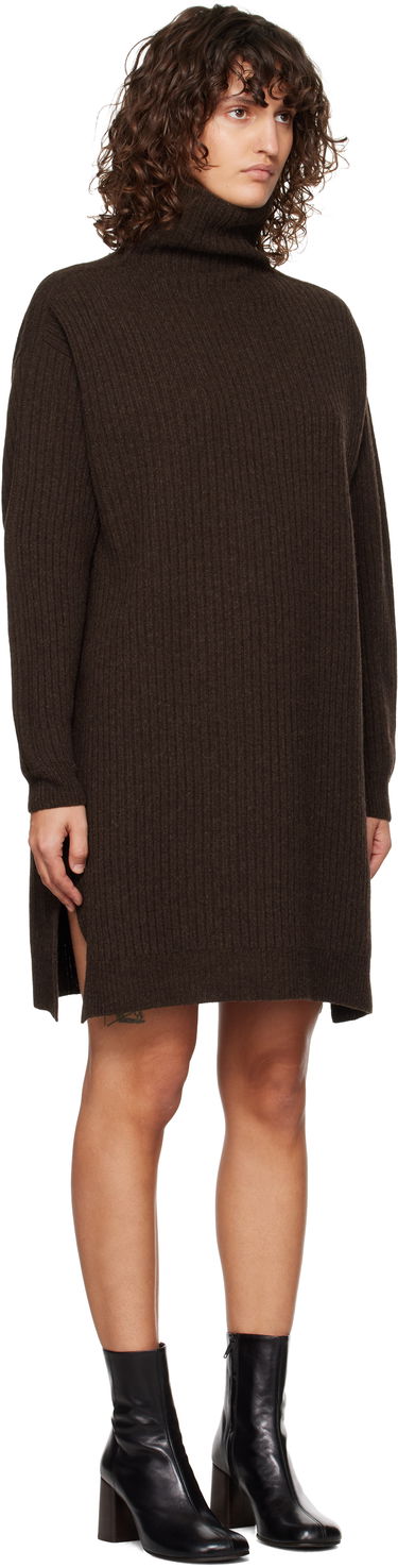 Pокля LEMAIRE Midi Turtleneck Dress Кафяво | DR1089 LK1027, 1