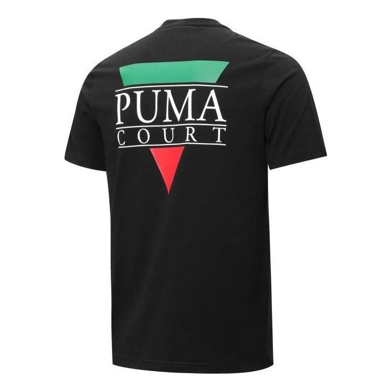 Тениска Puma Tennis Club Graphic Tee Черно | 536958-01