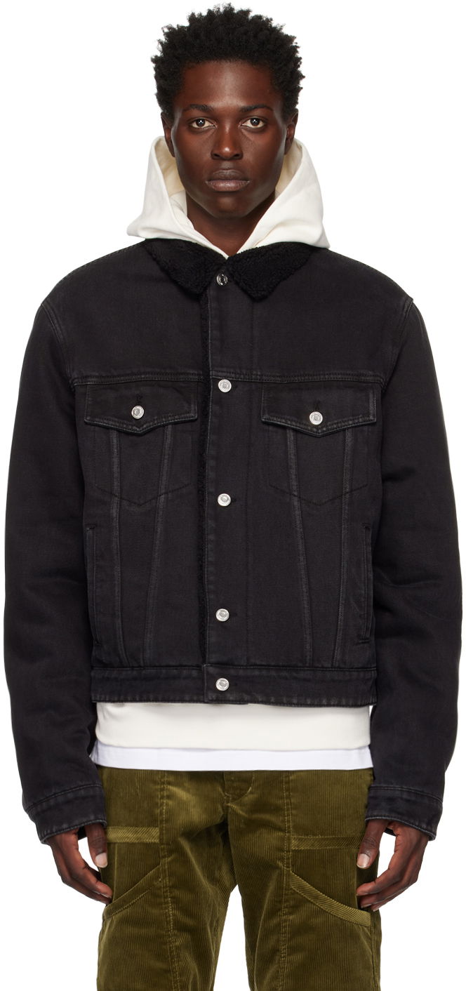 Яке We11done We11done Regular Fit Denim Jacket Черно | WD-DJ3-22-362-U-BK, 0