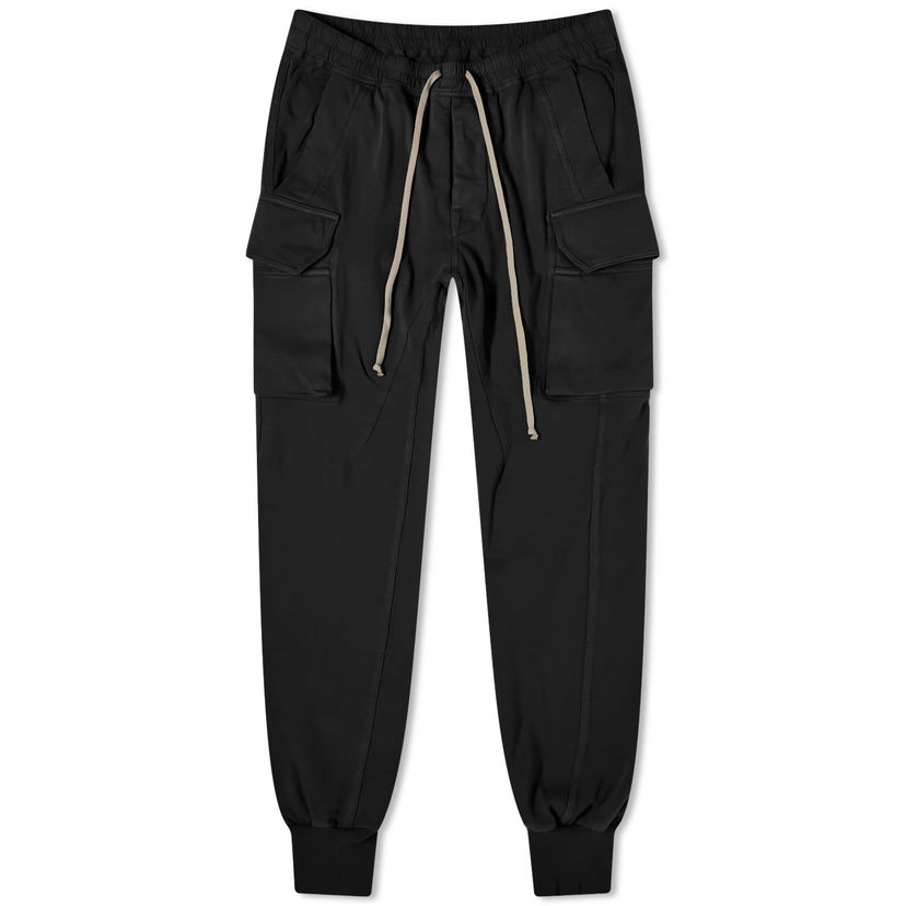 Спортни панталони Rick Owens DRKSHDW Mastodon Cut Combat Sweat Pants Черно | DS02C5339-RIG-09