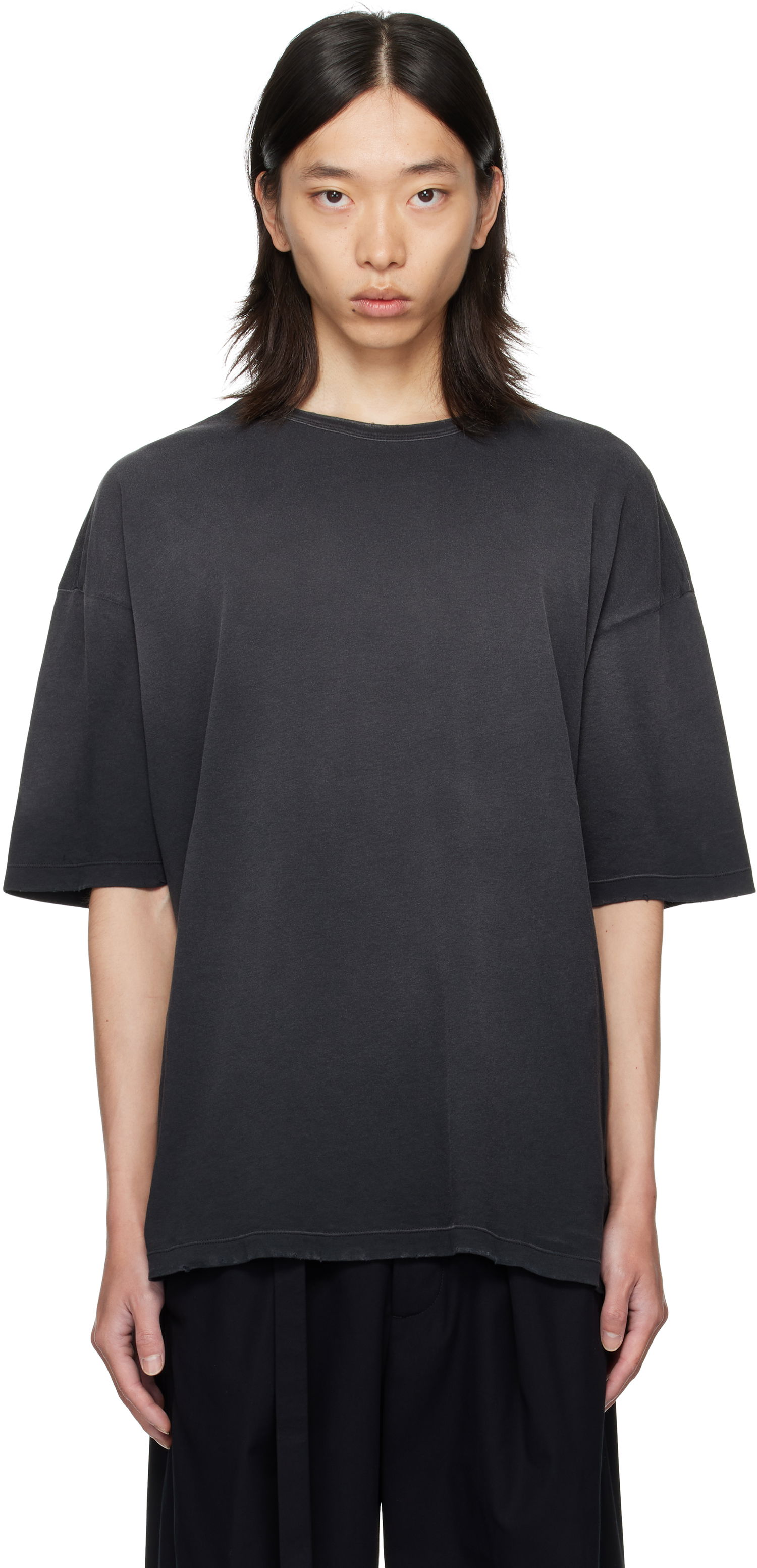 Тениска Ann Demeulemeester Ann Demeulemeester Dieter T-Shirt Черно | B0013630-FA637-098, 0