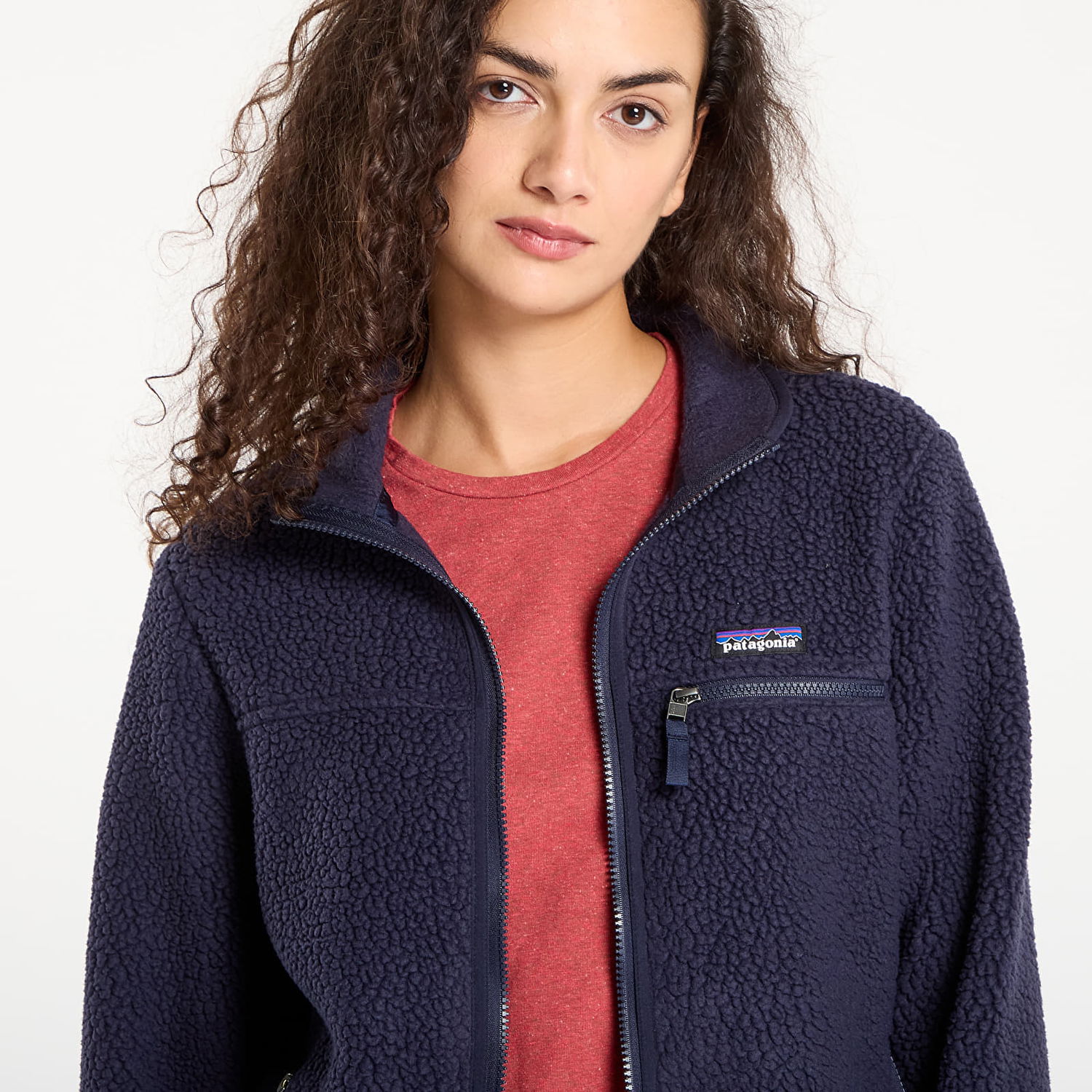 Яке Patagonia Women's Retro Pile Jacket Тъмно синьо | 22795 SNBE, 1