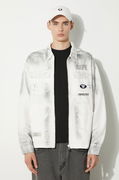 AAPE Men's White Denim Jacket AAPLJM7644XBM