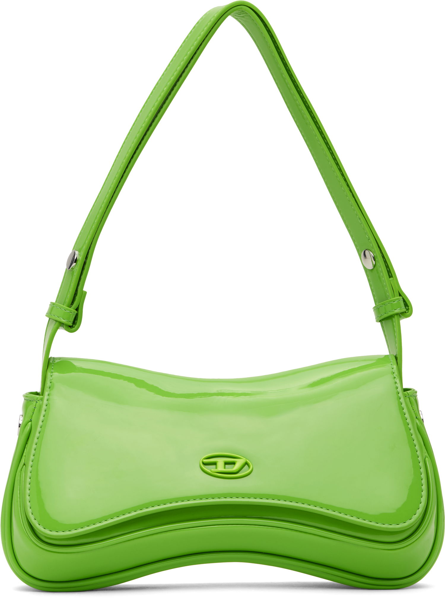 Дамска чанта Diesel Play Clutch Bag Зелено | X10202 P6255, 0