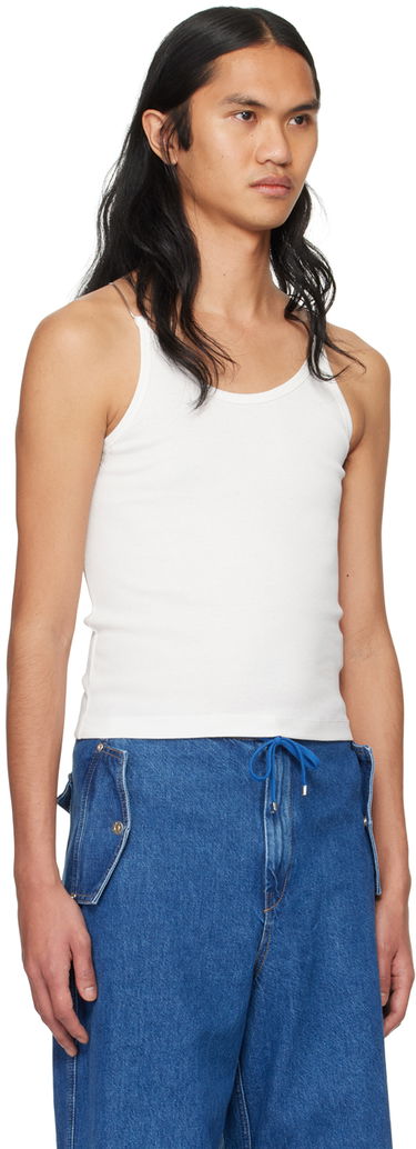 Потник Dion Lee Wire Strap Tank Top Бяло | C3159PS24, 1