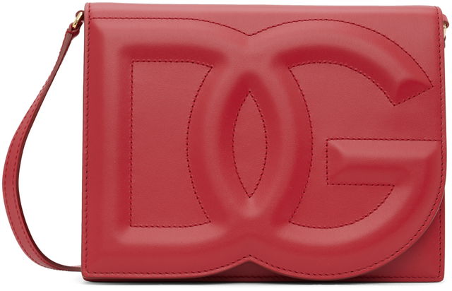 Red D&G Logo Crossbody Bag