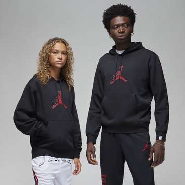 Суитчър Jordan Essentials Holiday Fleece Pullover Hoodie Черно | FD7465-010, 3