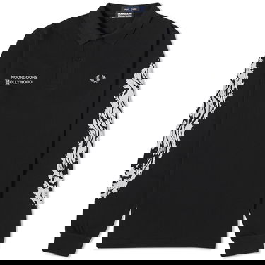 Поло тениска Fred Perry Noon Goons x Printed Polo Tee Черно | SM5230-102, 0