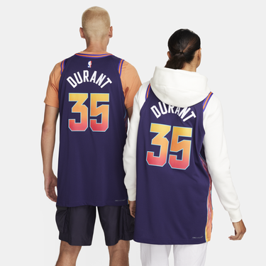 Фланелка Nike Dri-FIT ADV NBA Authentic Kevin Durant Phoenix Suns 2023/24 City Edition Тъмно синьо | DX8773-536, 1