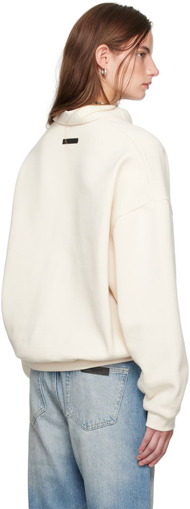 Суитчър Fear of God ESSENTIALS Single-Button Polo Бяло | 192BT244392F, 2