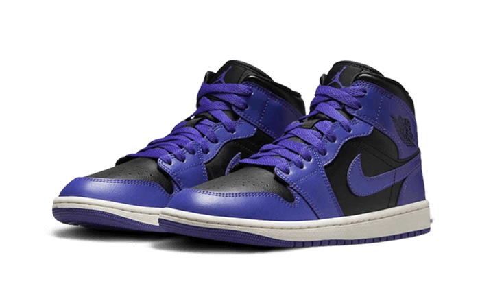 Кецове и обувки Jordan Air Jordan 1 Mid "Purple Black" W Лилаво | BQ6472-051, 1