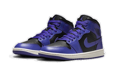 Кецове и обувки Jordan Air Jordan 1 Mid "Purple Black" W Лилаво | BQ6472-051, 1