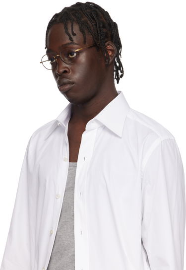 Слънчеви очила Tom Ford Tom Ford Round Blue Block Glasses Кафяво | FT5973-B_49050, 3