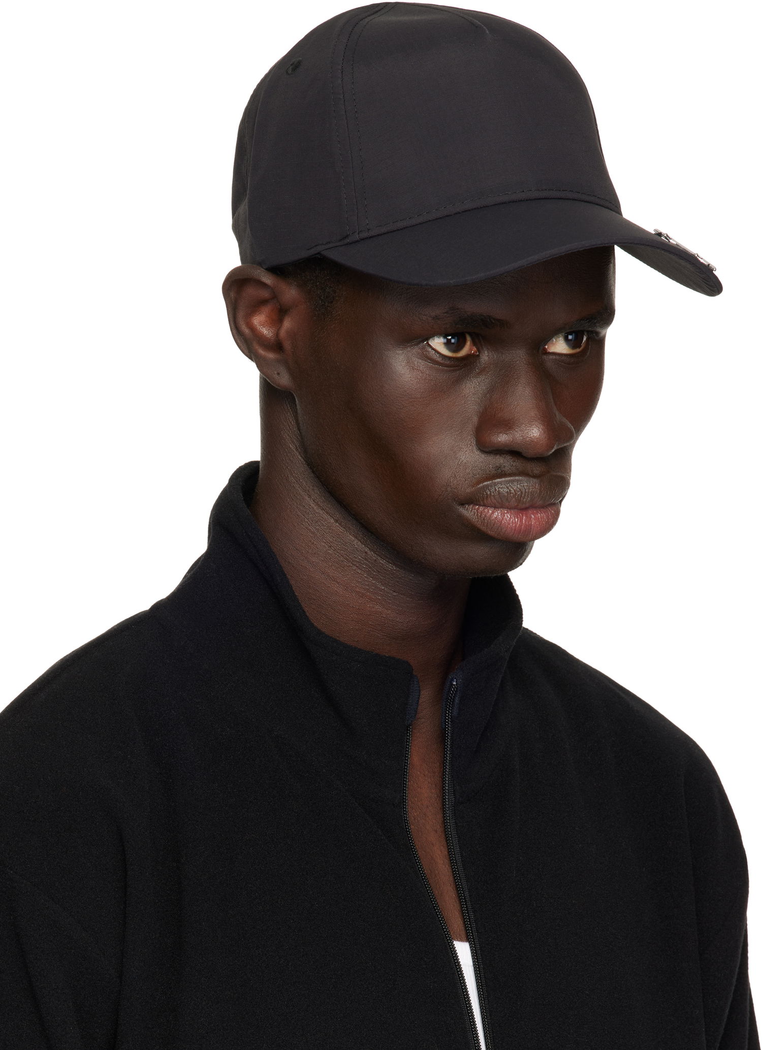 Шапка с козирка HELIOT EMIL Heliot Emil Haploid Baseball Cap Черно | PRESS25_16_96_BLK01_CO, 1