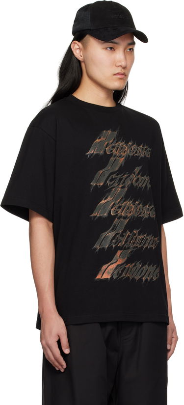 Тениска We11done We11done Spark Logo T-Shirt Черно | WD-TT0-25-751-U-BK, 1