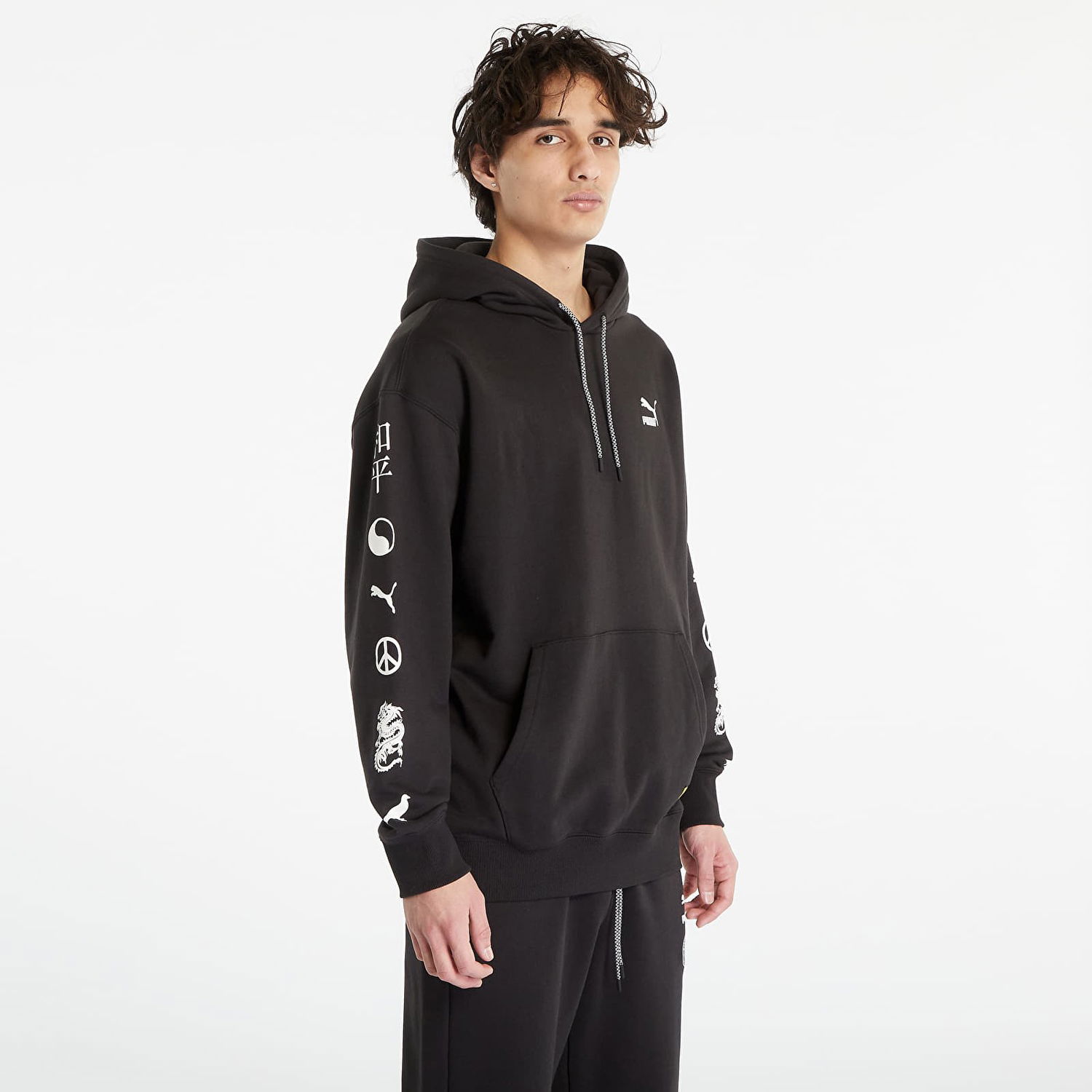 Суитчър Puma STAPLE x Graphic Hoodie Черно | 53982501, 0
