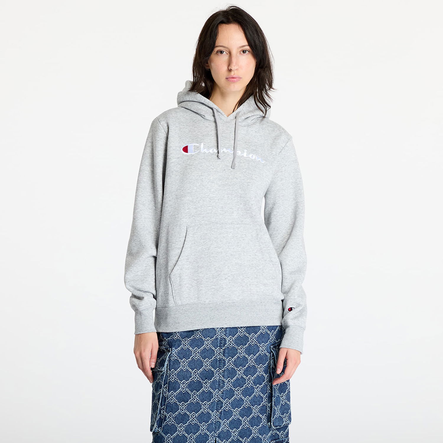 Суитчър Champion Hooded Sweatshirt Grey Сиво | 117529 CHA EM021, 0