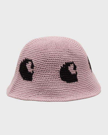 Шапка Carhartt WIP Crocheted C-Logo Pattern Bucket Hat Розово | I034482-2WN.XX, 2