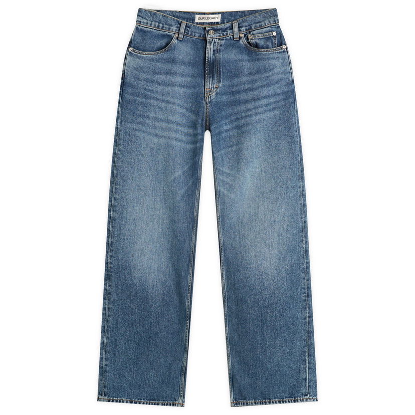 Дънки OUR LEGACY Our Legacy Carlson Jean Broken Twill, Size 28" Синьо | M4255RR