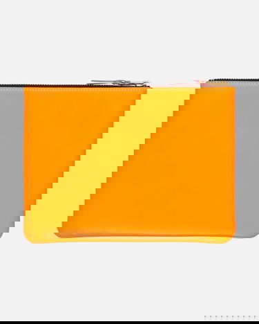 Портфейл Comme des Garçons Super Fluo Pouch Жълто | SA5100SF 4, 2
