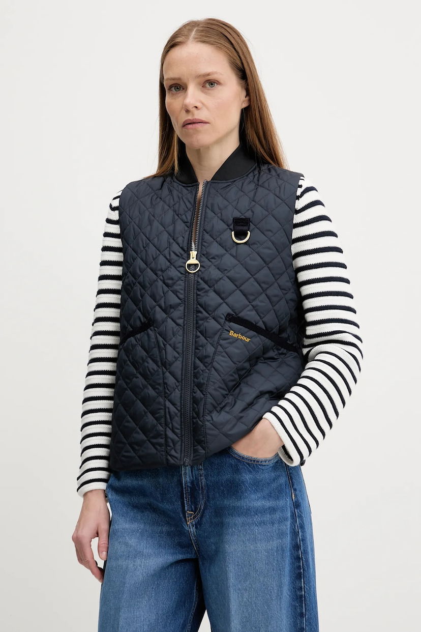 Жилетка Barbour Barbour Rosalie Quilted Vest Тъмно синьо | LGI0200