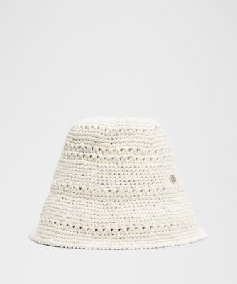 Шапка lululemon Crochet Bucket Hat M/L Бяло | prod20003711, 4