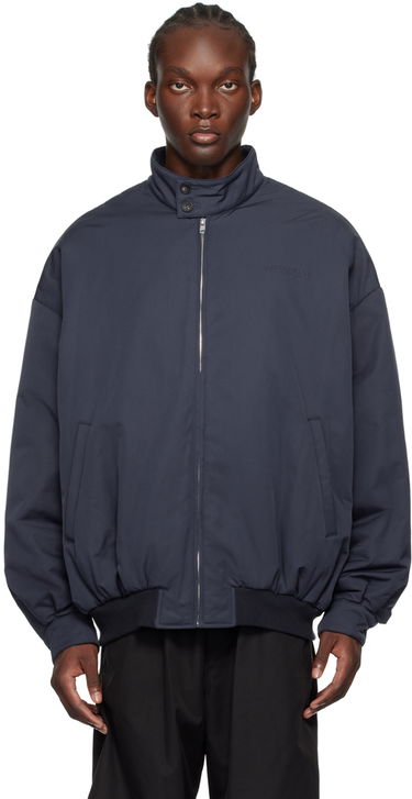 Яке бомбър We11done We11done Harrington  Jacket Синьо | WD-JP2-24-061-M-NV, 0