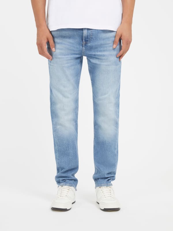 Дънки GUESS Slim Fit Denim Pant Синьо | M2YAN2D4Q43, 0