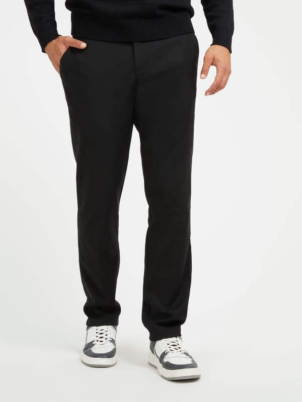 Панталони и дънки GUESS Chino Черно | M3YB01WFHQ0, 0