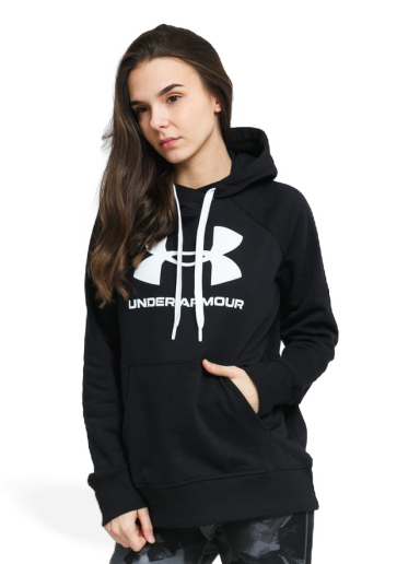 Суитчър Under Armour Rival Fleece Logo Hoodie Черно | 1356318-001