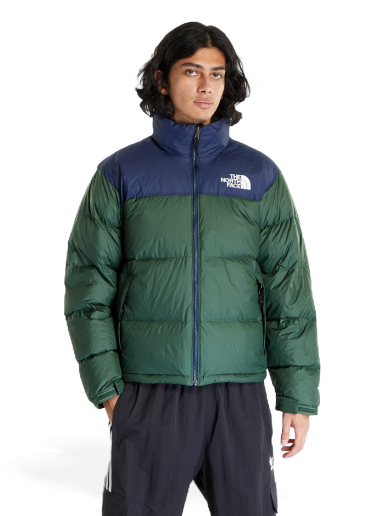 1996 Retro Nuptse Pine Needle/ Summit Navy