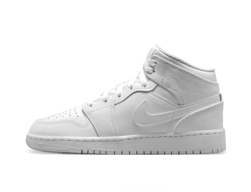 Air Jordan 1 Mid Triple White GS