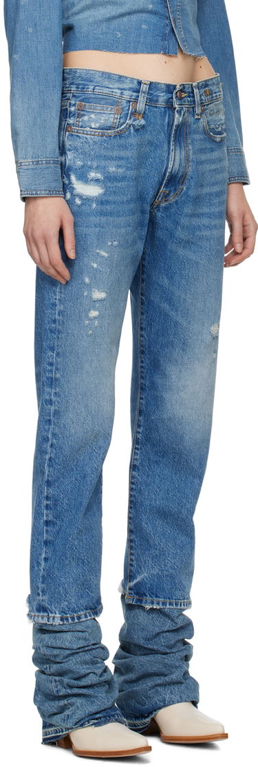 Дънки R13 R13 Boyfriend Stacked Jeans Синьо | R13W5083-969, 1