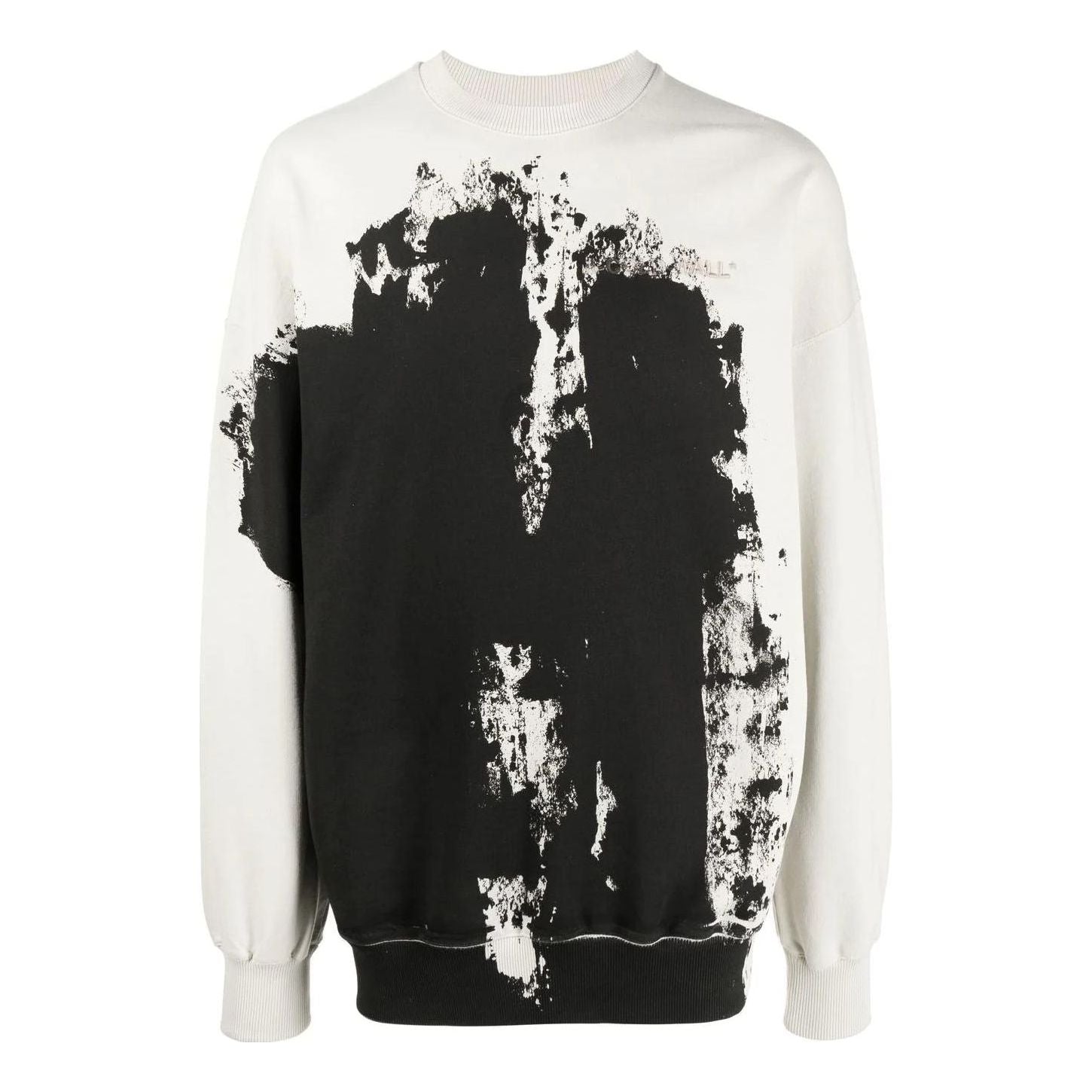 Суитчър A-COLD-WALL* A-COLD-WALL* Relaxed Crewneck Sweatshirt Бяло | ACWMW087BLACK, 0