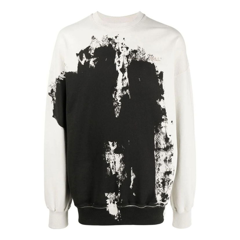 Суитчър A-COLD-WALL* A-COLD-WALL* Relaxed Crewneck Sweatshirt Бяло | ACWMW087BLACK