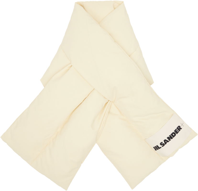 Шал Jil Sander Padded Down Scarf Бежово | J40TE0002_J74276
