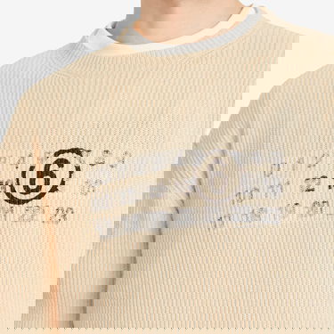 Пуловер Maison Margiela Maison Margiela Logo Knit Sweater, Size Large Бежово | SH2HL0022-M13124-102, 5