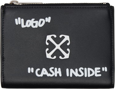 Портфейл Off-White Off-White Jitney Bifold Quote Wallet Черно | OWNC072C99LEA0011001, 0
