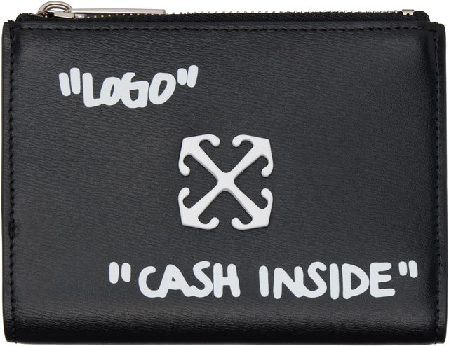 Off-White Jitney Bifold Quote Wallet