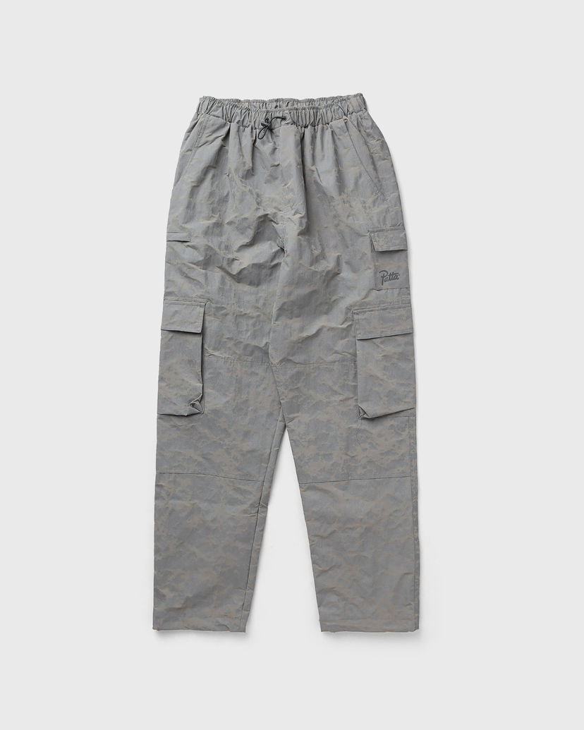 Карго панталони Patta Digi Camo Reflective Cargo Pants Сиво | POC-AW24-4550-386-0002-019